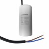 Condensator motor CBB60 cu fire 14&micro;F 450V Elefant, 35x62 mm (cablu 20 cm)