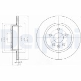 DELPHI BG4199C Disc frana