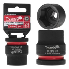 Cheie tubulara de impact in 6 puncte, 3 / 4&quot;, 24 mm, Tvardy T00212-24