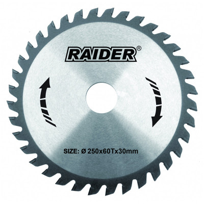 Disc circular Raider, 250 х 30 mm, 60 T foto