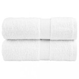 Cumpara ieftin Prosoape oaspeti premium, SOLUND, 2 buc. alb 30x50cm 600gsm