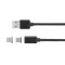 Cablu magnetic Kruger Matz, USB micro USB, Lightning, 1 m