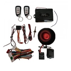 Alarma auto cu inchidere centralizata, 2 telecomenzi cu 4 butoane EG-D39