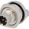 Conector M9 Soclu Tată Aurit IP65 60V 4 Pin