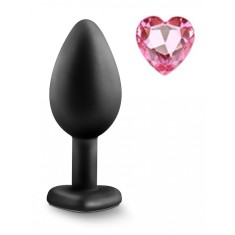 Dop Anal Brighty, Small Silicon, Negru/Roz Deschis, Mokko Toys