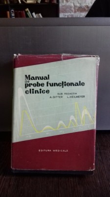 MANUAL DE PROBE FUNCTIONALE CLINICE - A. GITTER foto