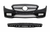 Bara Fata cu Difuzor MERCEDES C-Class W205 S205 (2014-2020) pentru bara AMG Sport Line Performance AutoTuning, KITT