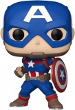 Figurina - Pop! Marvel - Captain America | Funko