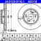 ATE 24.0123-0110.1 Disc frana