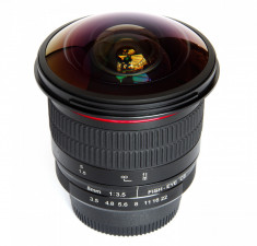 Obiectiv Manual Meike 8mm F3.5 APS-C Fisheye foto
