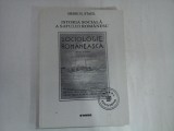 ISTORIA SOCIALA A SATULUI ROMANESC - HENRI H. STAHL