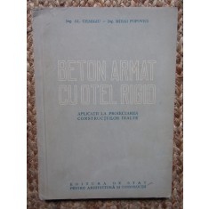 BETON ARMAT CU OTEL RIGID-AL CISMIGIU , MIHAI POPOVICI 1954