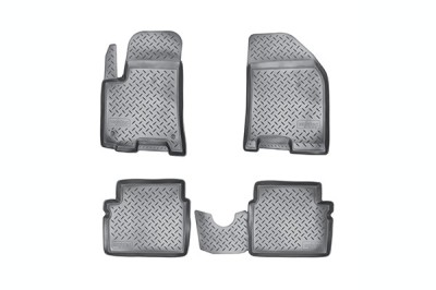 SET COVORASE AUTO CAUCIUC FIT CHEVROLET AVEO (2004-2011) - 5 PCS foto
