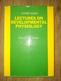 Lectures on developmental physiology- Alfred Kuhn