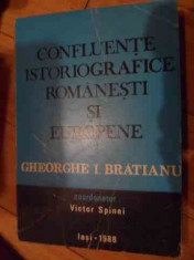 Confluente Istoriografice Romanesti Si Europene Gheorghe I.br - Coordonator: Victor Spinei ,535519 foto