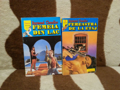 FEMEIA DIN LAC/FEREASTRA DE LA ETAJ-RAYMOND CHANDLER (2 VOL) foto