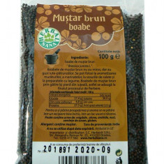 Mustar Boabe Herbavit 100gr