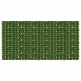 vidaXL Ecran de balcon cu frunze Verde 300 x 150 cm 42040663