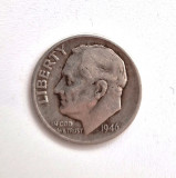 moneda argint _ Statele Unite ale Americii _ dime 1946 km # 195