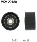 SKF VKM 22180 Rola ghidare/conducere, curea distributie