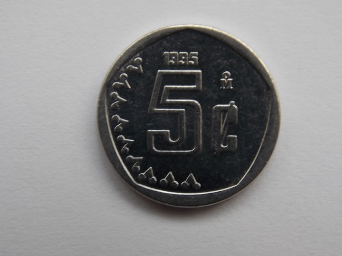 5 CENTAVOS 1995 MEXIC