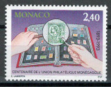 Monaco 1993 Mi 2154 MNH - Centenarul Asociației Filateliștilor Monegasci, Nestampilat