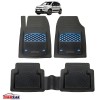 Covorase Auto Tip Tavita Fiat Panda III (2011-Prezent) Cauciuc Premium, Margine Inalta, Protectie Maxima, Fara Miros, Albastru
