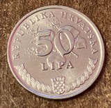 C50 - Moneda foarte veche - Croatia - 50 lipa - 2007