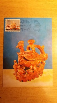 C12 - maxima Romania - tematica arta populara 6 - prima zi a emisiunii sau expozitii foto