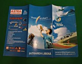 Flyer Spectacol Aerian Internațional Aeroportul Kogălniceanu 2006, conține program evoluție aviatică plus hartă și sponsori 21/ 10 cm sau 29,5 cm