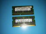 Cumpara ieftin Memorii laptop DDR3 4Gb 2x2Gb 1333Mhz Samsung PC3-10600S