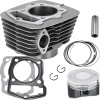 Set Motor Loncin 250cc ATV/Moto CB250, 65.5mm, 4T, Racire Aer - Piston, Segmenti, Garnituri