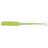 Finesse Bachi-Bachi Hellgrammite Tail 5cm Clear Chartreuse 12buc, Mustad