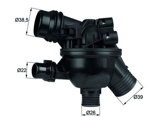 MAHLE TM 19 102 termostat,lichid racire