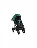 Carucior copii 2 in 1 reversibil complet accesorizat 0-36 luni Bexa Glamour Verde Smarald