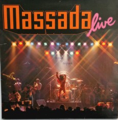 Massada &lrm;&ndash; Live _ VG+ / VG+ dublu vinil, 2 x LP, discuri muzica jazz, fusion, latin _ Kendari Rec., Olanda, 1980