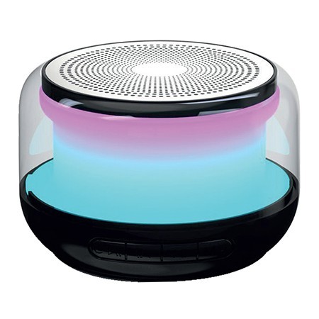 Boxa bluetooth 5w cu rgb si fm - negru