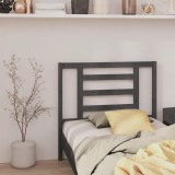 Gossi tablie de pat, gri, 106x4x100 cm, lemn masiv de pin