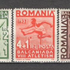 Romania.1937 Balcaniada de Atletism DR.5