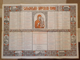 calendar ortodox din anul 1982