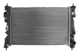 Radiator Alfa Romeo Giulietta, motor: 1.4 TB Multiair, iesire - conector rapid, upper inlet length 67mm, 610x405x26, OEM/OES, Aluminiu/ Plastic