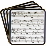Suport pahar - Making Music Coasters | Lesser &amp; Pavey