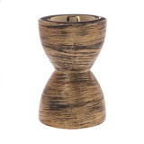 Cumpara ieftin Suport modern lumanare din ceramica 8 x 11 cm, Inart
