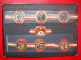 HOPCT LOT NR 84 INSULELE CARAIBE -TRADITII -7 BUC-ETICHETE VECHI DE TRABUCURI/ CIGARS LABELS -COLECTIE DE LUX-
