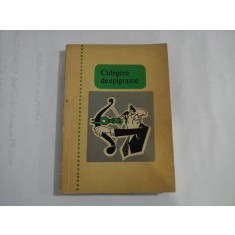 CULEGERE DE EPIGRAME - (dedicatie Mircea Trifu)