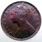 F.529 HONG KONG COLONIE BRITANICA VICTORIA ONE 1 CENT 1901