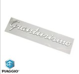 Emblema scris originala &bdquo;Granturismo&quot; Vespa Granturismo (GT) 125 (03-) - Granturismo (GT) 125 L (03-) - Granturismo (GT) 200 L 200cc