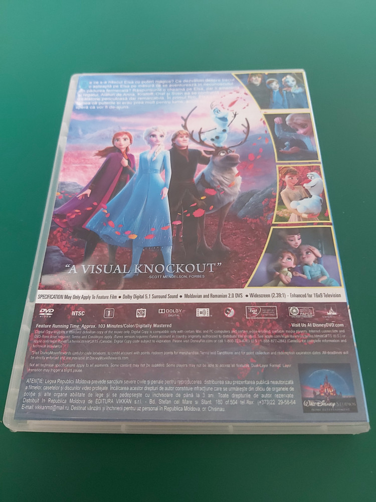Regatul de gheata 2 - Frozen 2 - dvd dublat limba romana, Disney | Okazii.ro