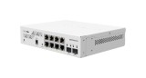 Switch de retea MikroTik CSS610-8G-2S+IN, 8 porturi Gigabit si 2x SFP+