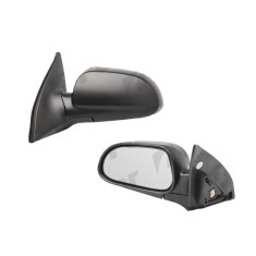 Oglinda exterioara Chevrolet Lacetti (Klan/J200) 10.2003-05.2009 partea dreapta Best Auto Vest crom convex carcasa neagra reglare electrica cu incalz